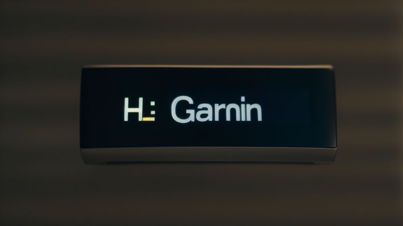 What Does H/l Mean on Garmin Watch